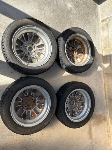155/65/14 スタッドレス　ホイールセット
