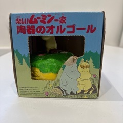 ムーミン　陶器のオルゴール