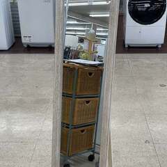 ★ジモティ割あり★  姿鏡 白 H147.5×D40×W28 ク...