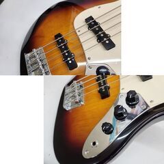 BUSKER'S バスカーズ エレキベース サンバースト ソフトケース ストラップ付き ジャズベースタイプ 弦楽器 札幌市 平岸店の画像