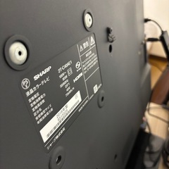 SHARP テレビ　40型　2019年製の画像