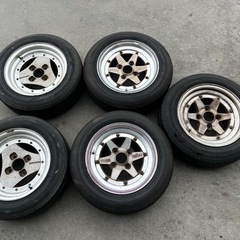 ロンシャン3本アドバンホイール2本14インチ　旧車