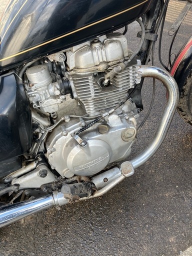受付終了【代理出品】ホンダＣＭ２５０マスター・書類あり・レストアベース・欠品あり