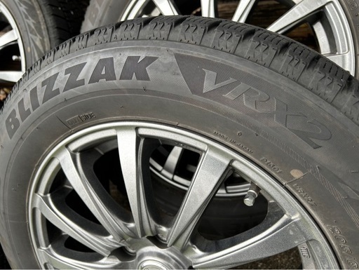 取引完了しました！アルミホイール16インチ　205/60R16 SIBILLA NEXT 12 ミニバンに