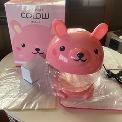 未使用　空気洗浄機コロル　うさぎの画像