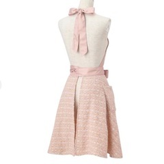 Francfranc ツイード フルエプロン の画像