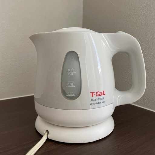 ティファール 抗菌仕様 電気ポット 0.8l L ホワイト