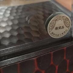【昭和レトロ·未使用品】高級鎌倉彫鏡台の画像