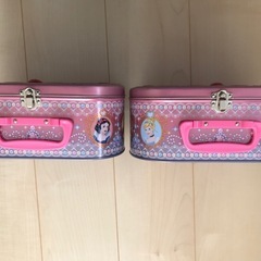 ディズニープリンセス　　手提げ缶の画像