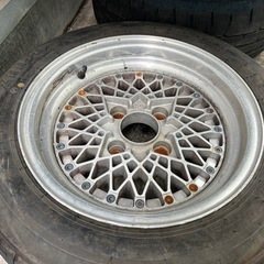 メッシュホイール14インチ旧車の画像