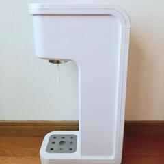 ドリンクメイト マグナムスマート ホワイト 本体 空の交換用ガスボトルの画像