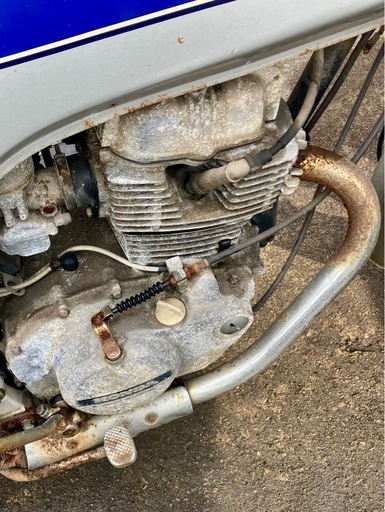 受付終了【代理出品】レストアベース・ホンダＣＢ２５０Ｎ・キック可能・書類あり