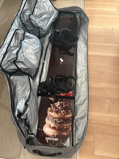 初心者に最適！スノボ+バインダー+バッグセット