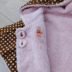 4.子ども　ポンチョ　サイズ70〜80の画像