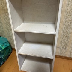 明日まで！３段カラーボックス