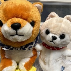 豆柴三兄弟 小太郎　さすけ　ぬいぐるみ2匹セット