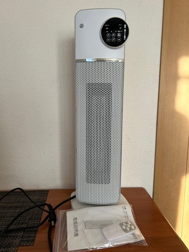 セラミックヒーター　リモコン付