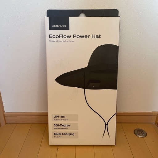 EcoFlow パワーハット　帽子型ソーラーパネル