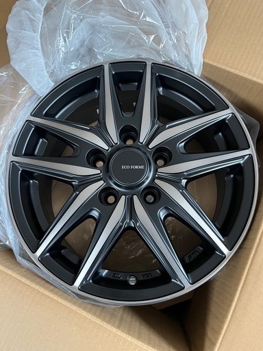 【値下げ】15インチアルミホイール  ECO FORME