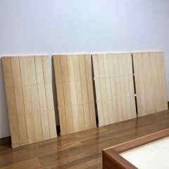 【6月7日まで！】セミダブル ベッドフレーム　無印良品の画像