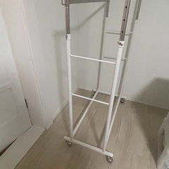 ハンガーラック　2列の画像