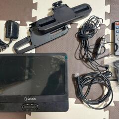 ヘッドレストDVDツインモニター(モニターはひとつのみ)