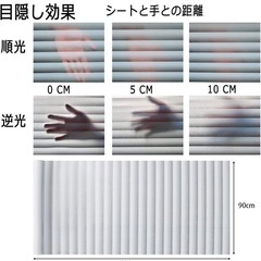 窓用フィルム 目隠しシート 紫外線・UVカット ブラインド模様 DP040(0.9M X 3M)の画像