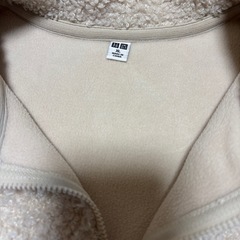 UNIQLO ハーフジップ　フリースの画像
