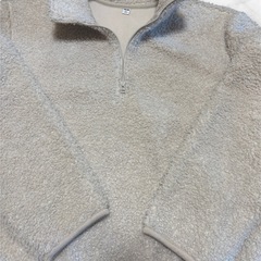 UNIQLO ハーフジップ　フリースの画像