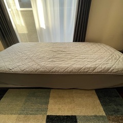 シングルすのこベッド・マットレス・マットレスカバー