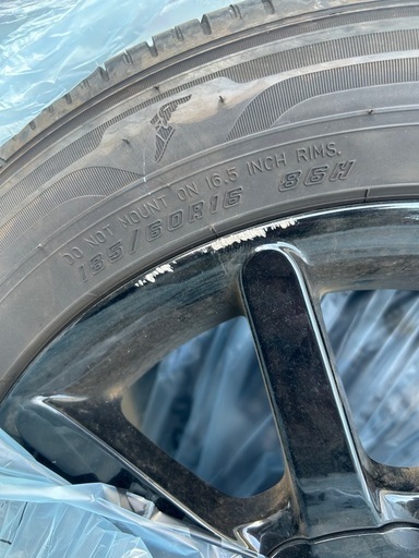 Honda e ホンダe 純正ホイール　夏タイヤ　ナット　のセット