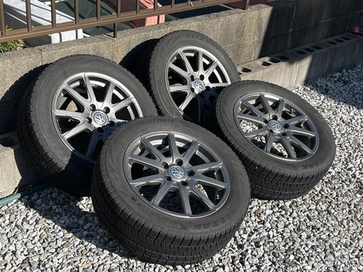 ＶＷ　ゴルフ用　スタッドレスタイヤ　ホイールセット