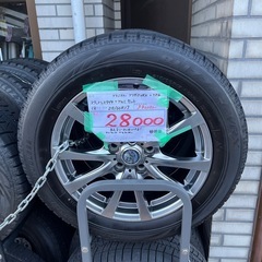 18年　スタッドレスタイヤ+アルミホイールセット　215/60R17
