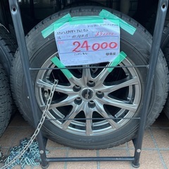 16年　スタッドレスタイヤ+アルミホイールセット　195/65R15　