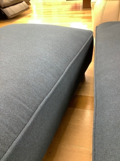 【トレファク ラパーク岸和田店】　2人掛けソファー オットマン付き入荷しました。