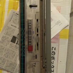 レトロラジカセCS-J23  AIWA ラジオ外部入力ジャンクの画像