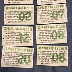 都内銭湯　大人共通入浴券　8枚セットの画像