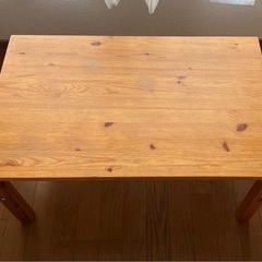 天然木ローテーブル(折りたたみ式)