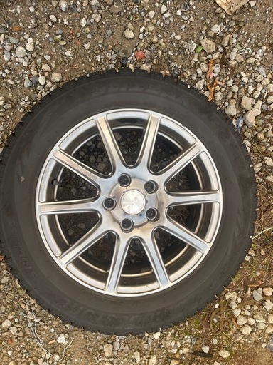 205/55 R16 91Sアルミ付きスタッドレスタイヤ4本　アルミホイール(タイヤ付き)買取