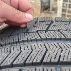 205/55 R16 91Sアルミ付きスタッドレスタイヤ4本　アルミホイール(タイヤ付き)買取