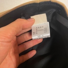 ハンチング　帽子　フリーサイズ　レディースの画像