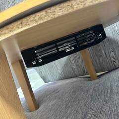 あげます丸型こたつの画像
