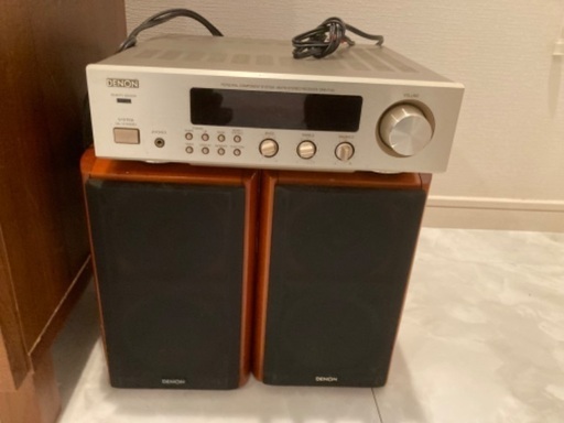 DENON スピーカーとアンプ