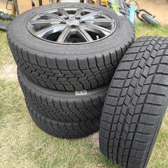 スタッドレスタイヤ　ホイール付き　4本　185/60R15 グッドイヤー　アイスナビ　日本製　