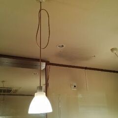 吊り下げ照明の画像