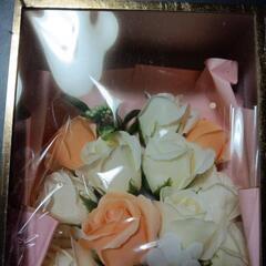 ソープ薔薇フラワー箱入り未使用の画像