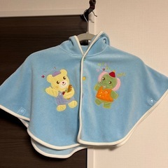 ミキハウス　　ベビー　ポンチョ