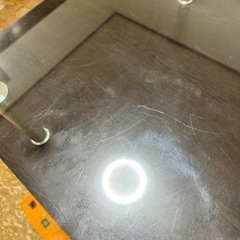 ガラス ローテーブル 机の画像