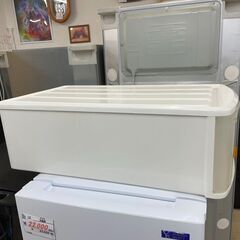 収納ケース　No.527　アイリスオーヤマ　チェストEM　ホワイト/クリア　【リサイクルショップどりーむ荒田店】の画像