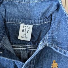 GAP　ベビー　シャツ　の画像